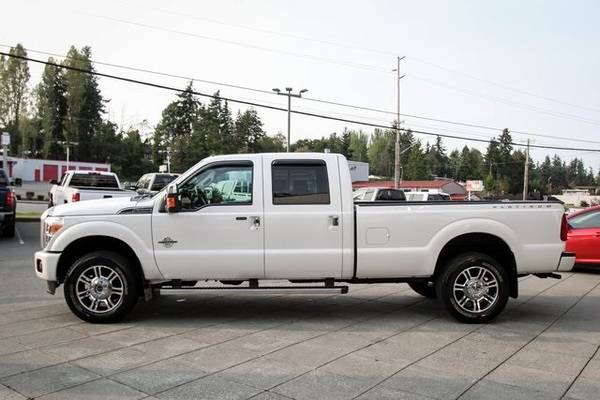2016 Ford F-350 Diesel 4x4 4WD F350 LONG BED Platinum Truck - cars &... for sale in Lynnwood, OR – photo 8