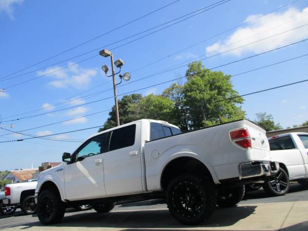 LIFTED 5.0L 2014 FORD F-150 LARIAT 4X4 *LOADED* NEW 33X12.50 MTs CLEAN for sale in KERNERSVILLE, NC – photo 5