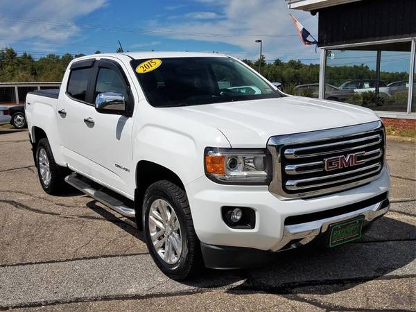 2015 GMC Canyon SLT Crew Cab 4WD 63K, NAV, Bluetooth, Leather, Camera! for sale in Belmont, ME