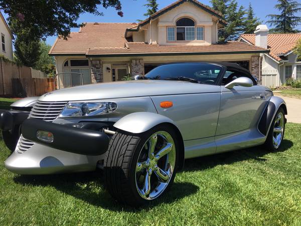 2002 Plymouth Prowler Roadster/ Hot Rod / 2700 Original Miles for sale in Tracy, CA