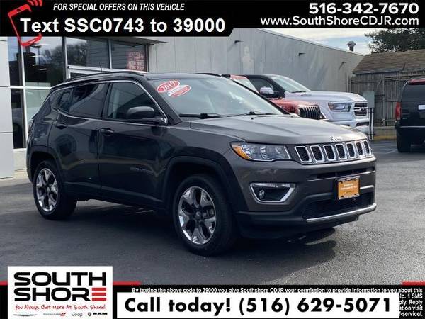 2019 Jeep Compass Limited SUV - - by dealer - vehicle for sale in Inwood, NY