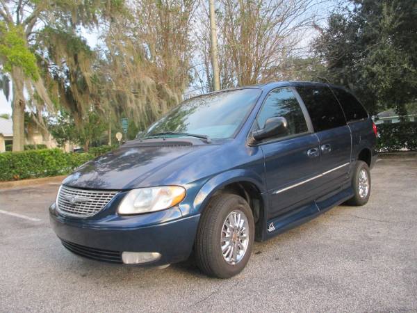 2002 CHRYSLER TOWN & COUNTRY WHEELCHAIR ACCESSIBLE VAN - cars &... for sale in Ormond Beach, FL – photo 3