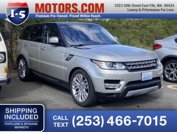 2016 Land Rover Range Rover Sport SUV Range Rover Sport Land Rover for sale in Fife, OR