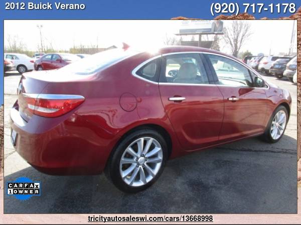 2012 BUICK VERANO LEATHER GROUP 4DR SEDAN Family owned since 1971 -... for sale in MENASHA, WI – photo 5