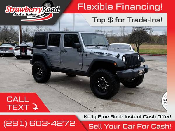 2017 Jeep Wrangler Unlimited Freedom Edition FOR ONLY 396/mo! for sale in Pasadena, TX – photo 4