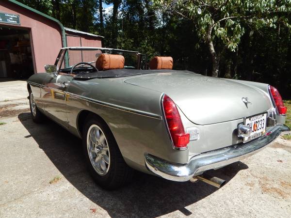 MG MGB 1974 - Silver, leather, overdrive for sale in Marietta, GA – photo 5