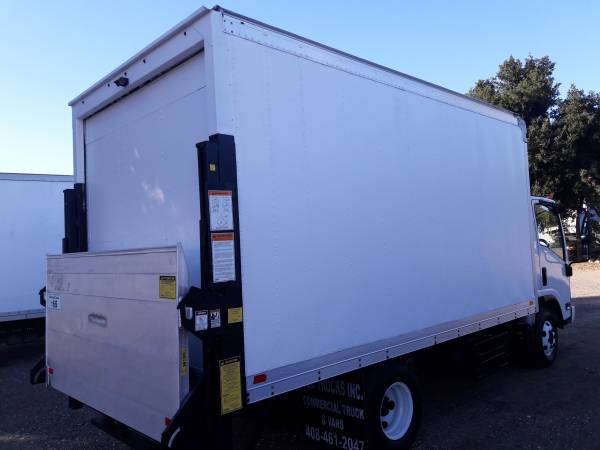 2013 ISUZU NPR BOX TRUCK WITH LIFTGATE TURBO DIESEL for sale in San Jose, CA – photo 4