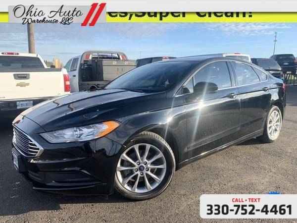 2017 Ford Fusion SE 30K LOW MILES 1-Own Cln Carfax We Finance for sale in Canton, OH