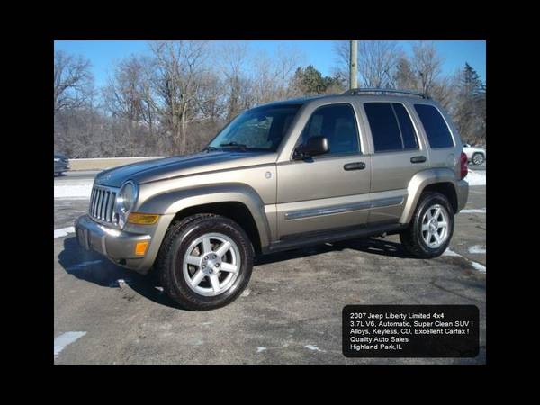 2007 Jeep Liberty Limited 4WD - - by dealer - vehicle for sale in Highland Park, IL