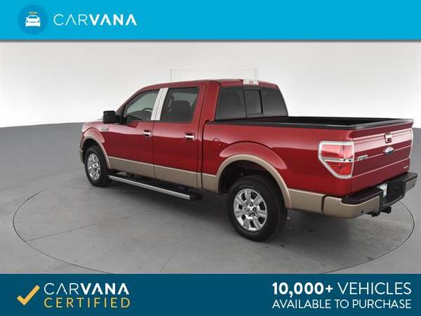 2012 Ford F150 SuperCrew Cab Lariat Pickup 4D 5 1/2 ft pickup Red - for sale in Atlanta, CA – photo 8