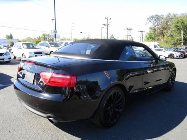 2012 Audi A5 2 0T CONVERTIBLE - LEATHER SEATS - GOOD ON GAS - GREAT for sale in Sacramento , CA – photo 3