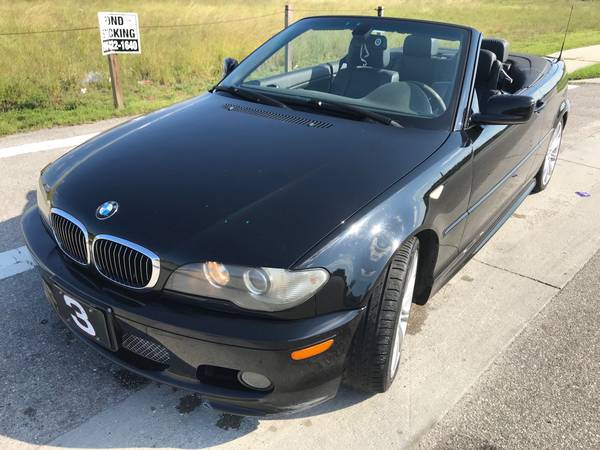 2004 BMW 330ci Convertible Triple Black with M Sport & Carfax - cars... for sale in Venice, FL