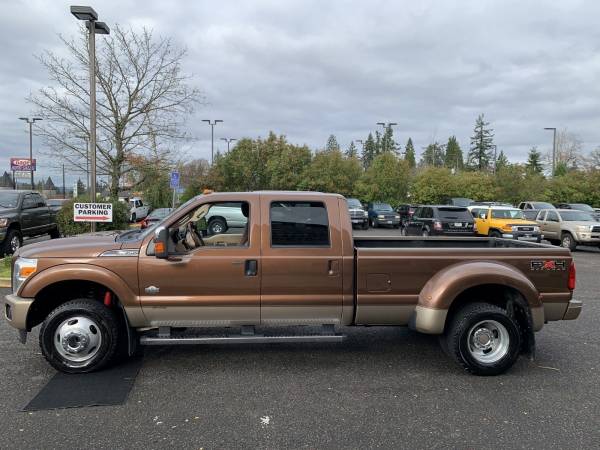 2011 Ford F350 Super Duty Crew Cab Diesel 4x4 4WD F-350 King Ranch for sale in Portland, OR – photo 3