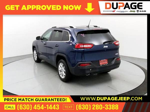 229/mo - 2018 Jeep Cherokee Latitude - - by dealer for sale in Glendale Heights, IL – photo 5