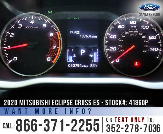 2020 Mitsubishi Eclipse Cross ES Camera - Bluetooth for sale in Alachua, FL – photo 15