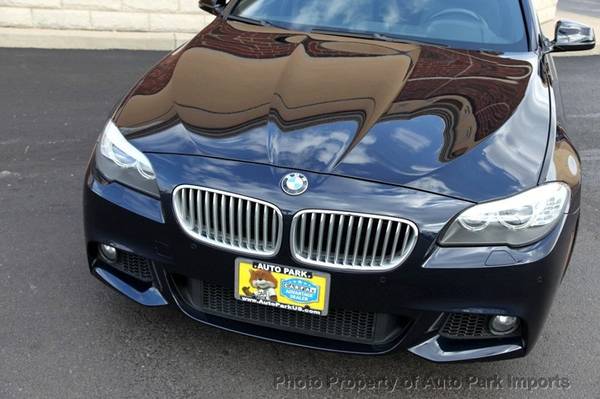 2011 *BMW* *5 Series* *550i xDrive* Deep Sea Blue Me for sale in Stone Park, IL – photo 8