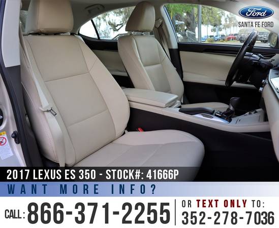 2017 Lexus ES 350 Sunroof - Leather Seats - Push to Start for sale in Alachua, FL – photo 22
