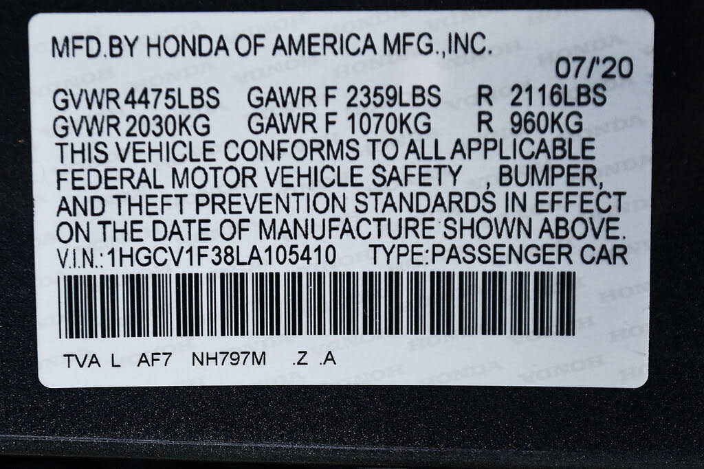 2020 Honda Accord 1.5T Sport FWD for sale in Hampton, VA – photo 17