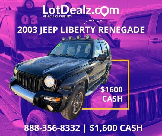 2003 JEEP LIBERTY 1600 CHEAP CASH CAR - RUNS & DRIVES - cars & for sale in Merritt Island, FL