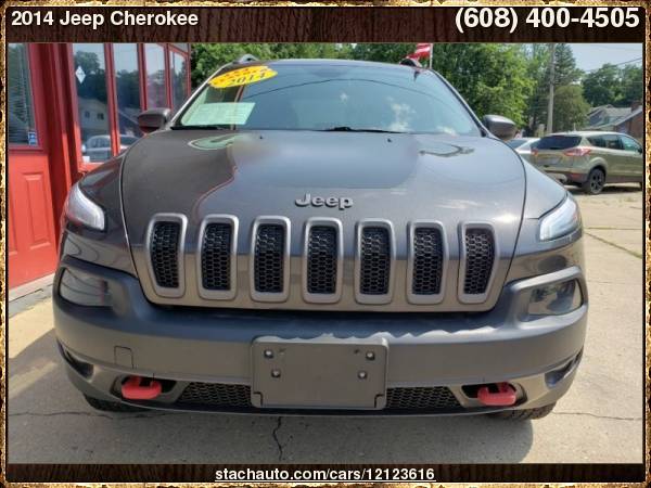 2014 Jeep Cherokee 4WD 4dr Trailhawk with Covered Dashboard Storage,... for sale in Janesville, WI
