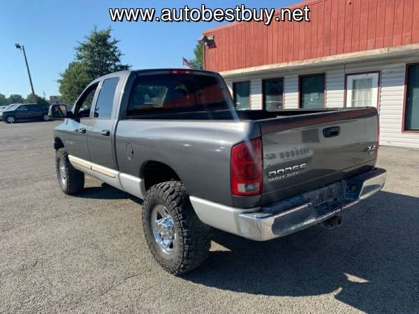 2003 Dodge Ram Pickup 2500 SLT 4dr Quad Cab 4WD SB Call for Steve or for sale in Murphysboro, IL – photo 4