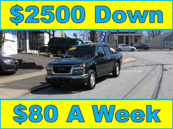 2005 GMC Canyon SLE Z71 Crew Cab - Low Rates Available! - cars & for sale in Prospect Park, DE