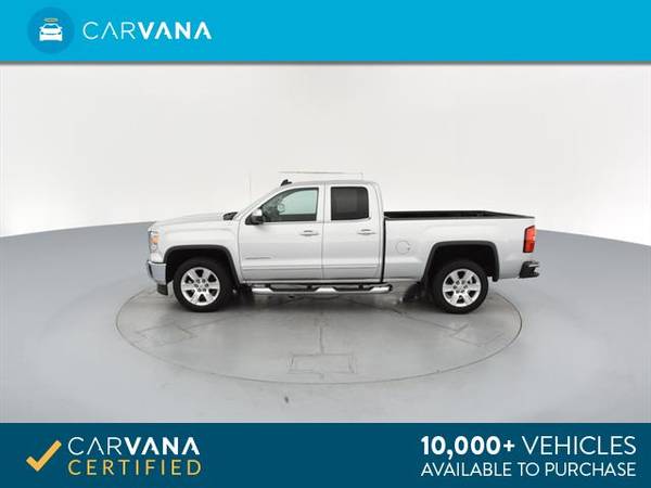 2015 GMC Sierra 1500 Double Cab SLT Pickup 4D 6 1/2 ft pickup Silver - for sale in Covington, OH – photo 7