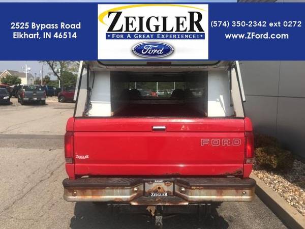 1996 Ford F250 F250 F 250 F-250 truck XL HD (Red) for sale in Elkhart, IN – photo 7