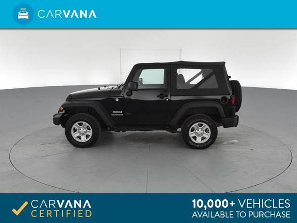 2012 Jeep Wrangler Sport SUV 2D suv Black - FINANCE ONLINE for sale in Round Rock, TX – photo 7