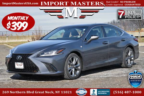 2019 Lexus ES 350 F Sport - - by dealer - vehicle for sale in Great Neck, NY