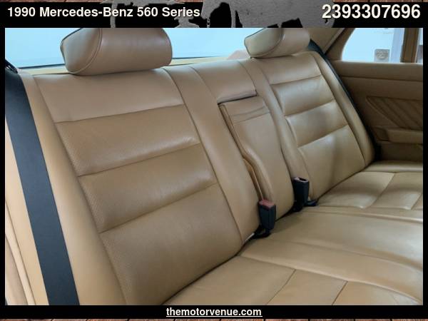 1990 Mercedes-Benz 560 Series 4dr Sedan 560SEL - cars & trucks - by... for sale in Naples, FL – photo 23