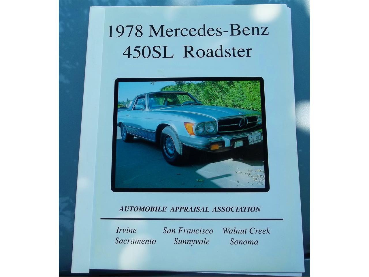 1978 Mercedes-Benz 450SL for sale in Rio Linda, CA – photo 6