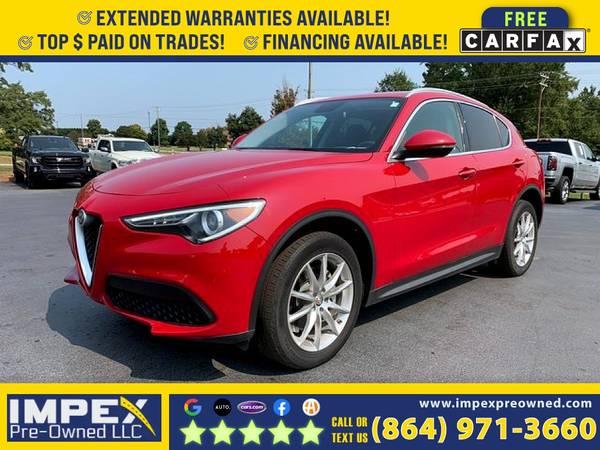 2018 Alfa Romeo Stelvio Ti AWD FOR ONLY - - by dealer for sale in Boiling Springs, SC