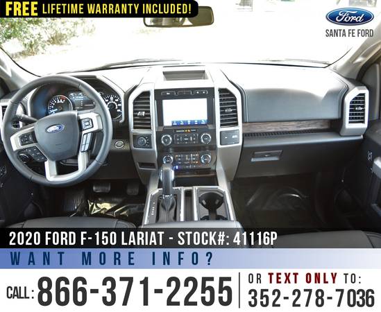 2020 Ford F150 Lariat 4WD Leather, Camera, F-150 4X4 Truck for sale in Alachua, AL – photo 14
