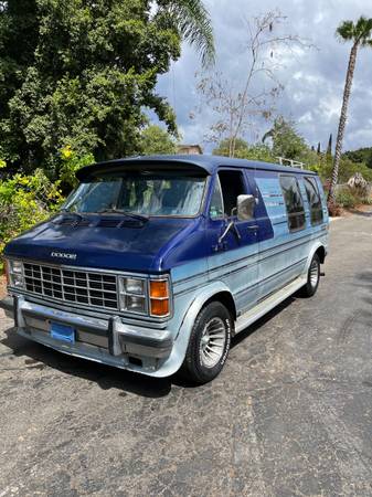 1984 Dodge Family Wagon Van - 88k miles - all original - cars & for sale in Vista, CA – photo 3