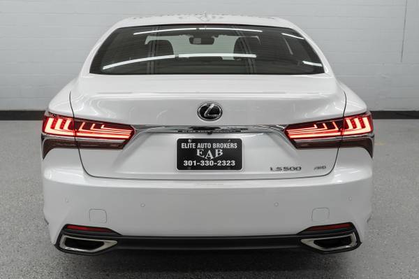 2019 Lexus LS LS 500 AWD Eminent White Pearl for sale in Gaithersburg, District Of Columbia – photo 4