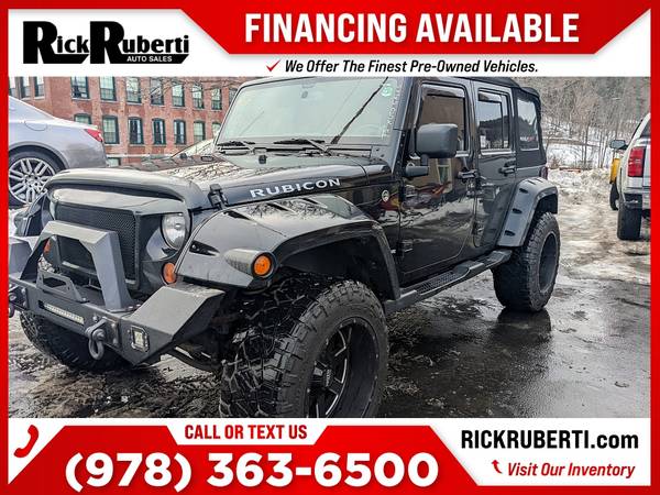 2013 Jeep Wrangler Unlimited Rubicon FOR ONLY 435/mo! - cars & for sale in Fitchburg, MA – photo 7