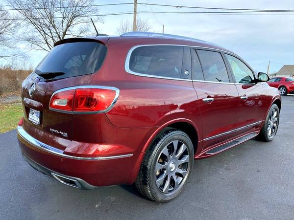 2017 Buick Enclave Premium suv Crimson Red Tintcoat - cars & trucks... for sale in Spencerport, NY – photo 3