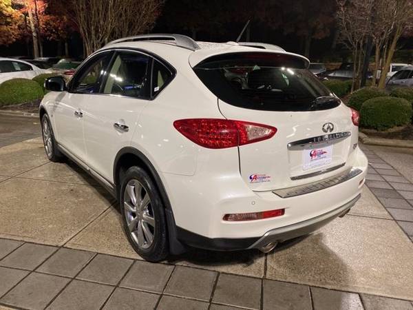 2017 INFINITI QX50 Base hatchback White - cars & trucks - by dealer... for sale in Raleigh, NC – photo 9