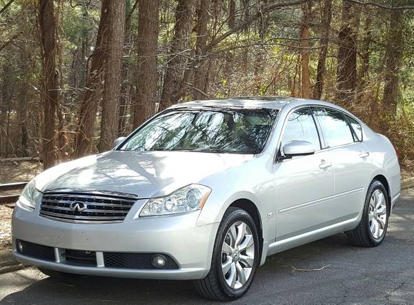 Liquid Silver 2007 Infiniti M35x/AWD/Backup Cam/Records for sale in Raleigh, NC – photo 6