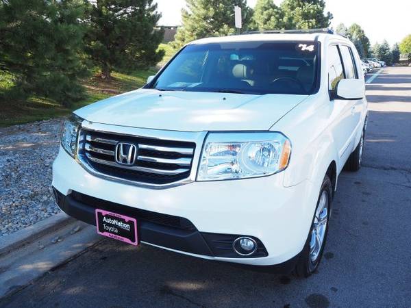 2014 Honda Pilot EX-L 4x4 4WD Four Wheel Drive SKU:EB014416 for sale in Englewood, CO – photo 2