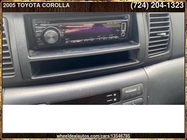 2005 TOYOTA COROLLA CE - cars & trucks - by dealer - vehicle... for sale in New Kensington, PA – photo 11