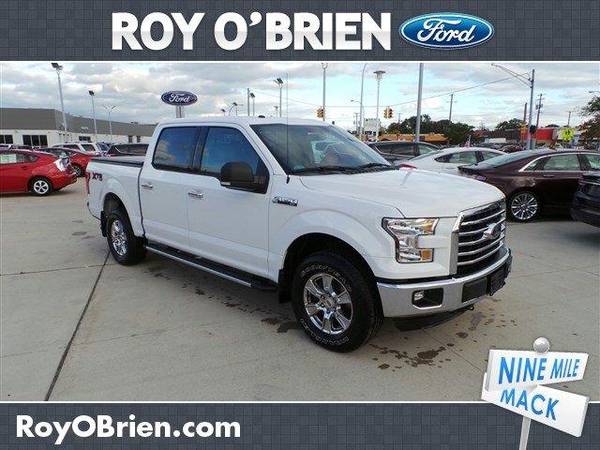 2016 Ford F150 F150 F 150 F-150 truck XLT - Ford Oxford White for sale in St Clair Shrs, MI