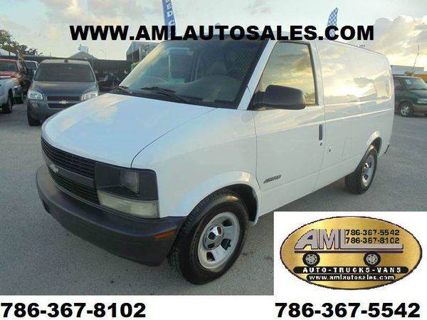 1998 Chevrolet Chevy Astro Cargo Base 3dr Extended Cargo Mini Van for sale in Opa-Locka, FL