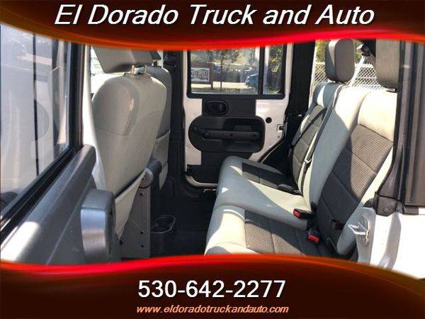 2010 Jeep Wrangler Unlimited Sport 4x4 Sport 4dr SUV Quality Vehicles! for sale in El Dorado, CA – photo 12