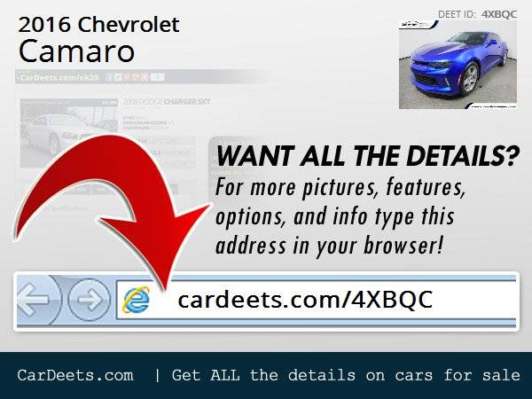 2016 Chevrolet Camaro, Hyper Blue Metallic - cars & trucks - by... for sale in Wall, NJ – photo 24