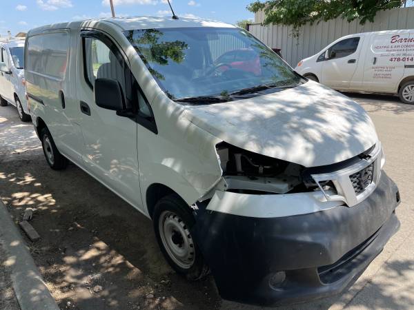 2015 Nissan NV200 cargo van With 47, 744 miles Re-buildable for sale in Dallas, TX – photo 2