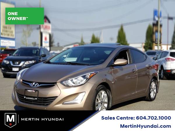 2015 Hyundai Elantra Sport Appearance Sedan: 1-Owner, BC Local for sale in Other, Other