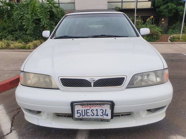 2002 INFINITY G20 LOW MILEAGE NICE CLEAN WHITE CAR - cars & trucks -... for sale in Sacramento , CA – photo 2