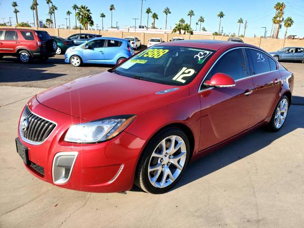 2012 Buick Regal GS FREE CARFAX ON EVERY VEHICLE - cars & trucks -... for sale in Glendale, AZ – photo 2